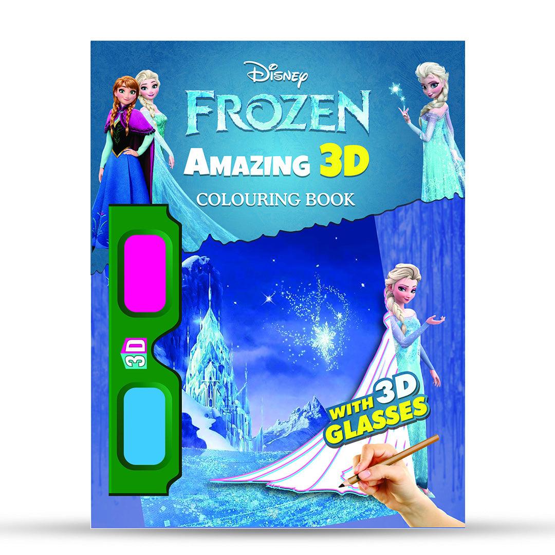 3D Coloring Books Frozen The Stationers