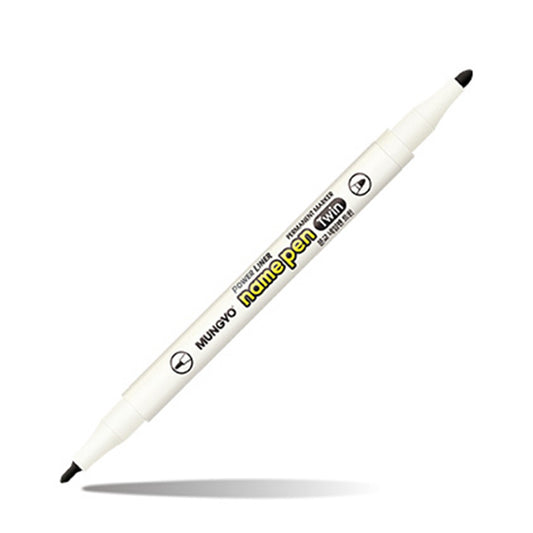 Mungyo Power Liner Name Pen Twin Pack Of 12