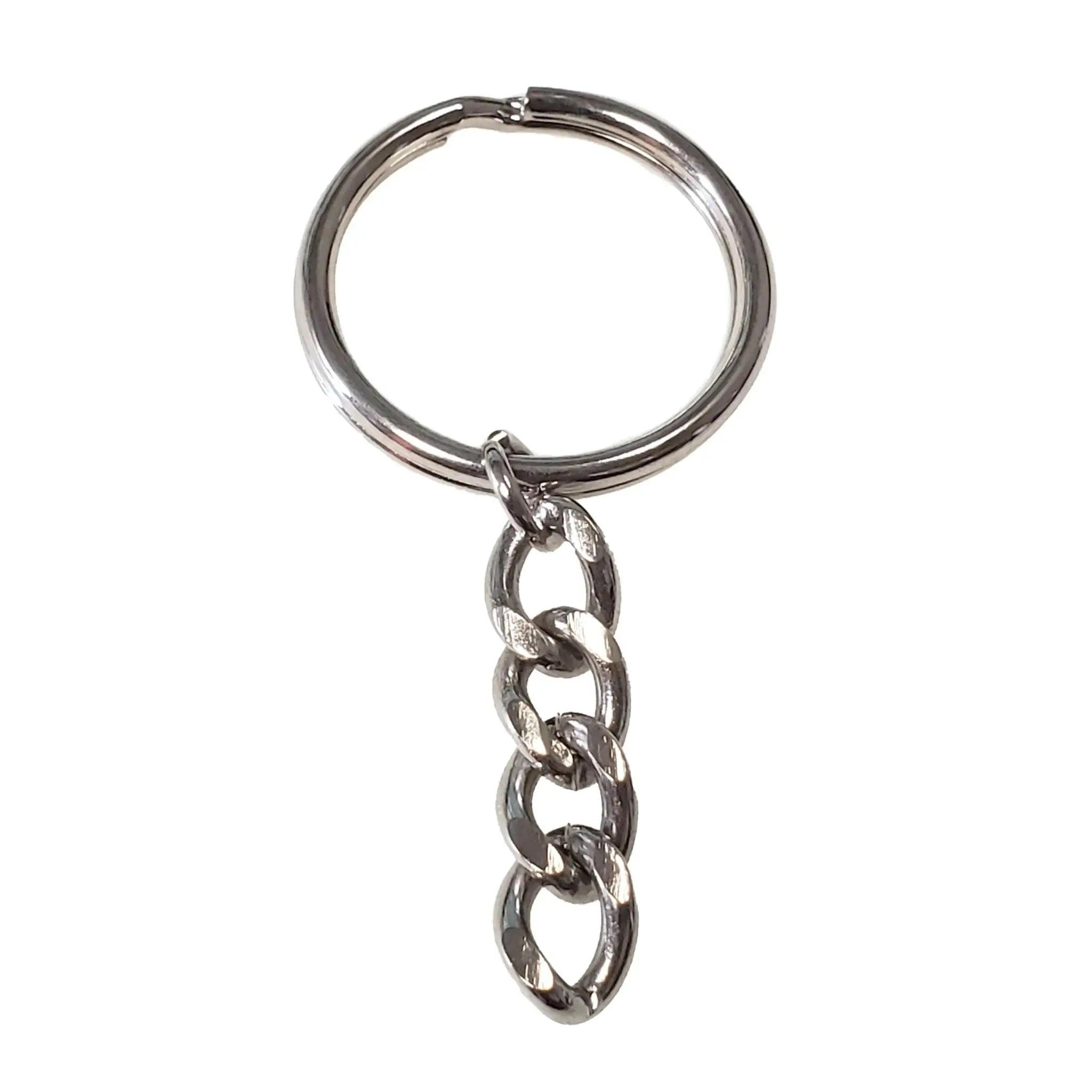 Keychain Rings For Resin Craft Pack Of (10Pcs) - Main Image