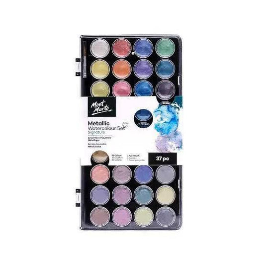 Mont MARTE Metallic Watercolour Cake Set The Stationers