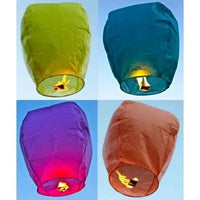 Sky Lanterns (Assorted Colors) The Stationers