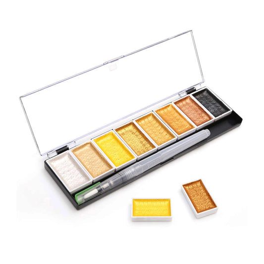Superior Color Solid Watercolor Metallic Set 5/8 The Stationers