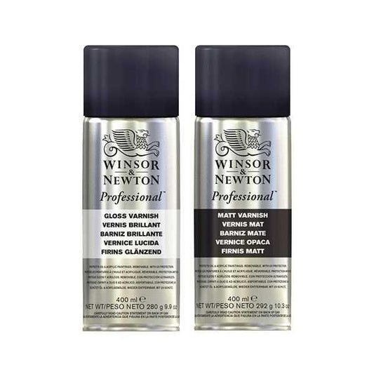 Winsor Newton Professional Varnish Spray (150ml 400ml) The Stationers