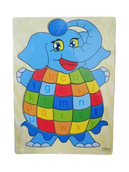 Buy Wooden Puzzle Board Elephant from The Stationers