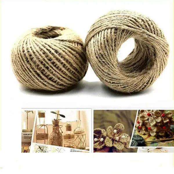 Buy Jute Rope For Crafting Pack of 2 - 50 M from The Stationers