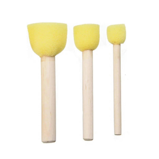 Keep Smiling Foam Brush Yellow The Stationers