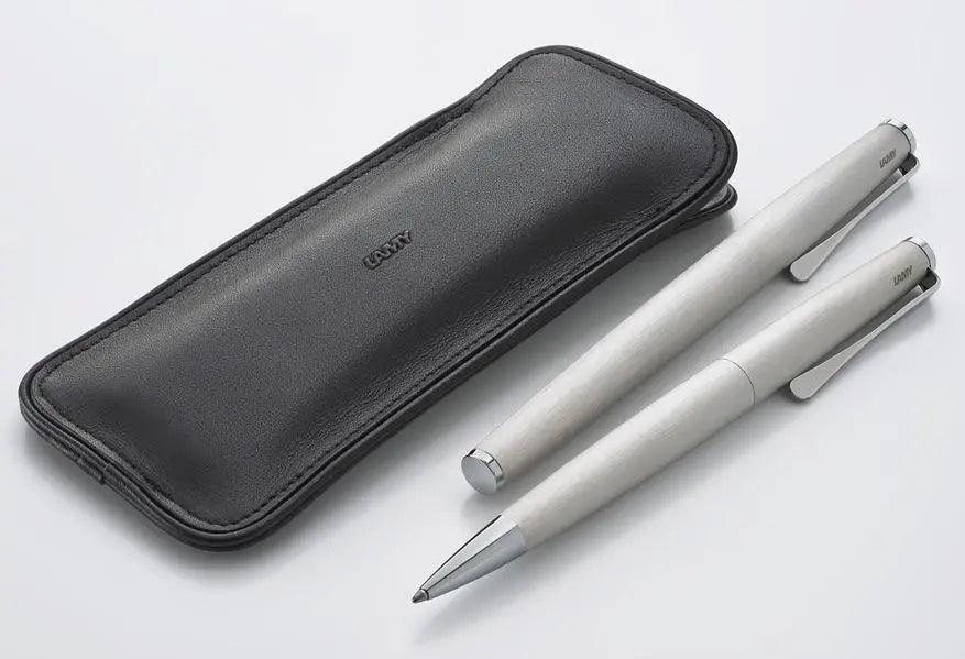 Lamy A 401 Leather Slip Case For 2 Pens The Stationers