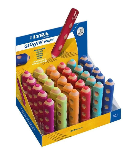 Lyra Groove Eraser  Jumbo Size The Stationers