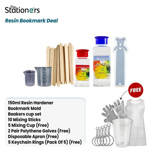 Resin Bookmark Deal The Stationers