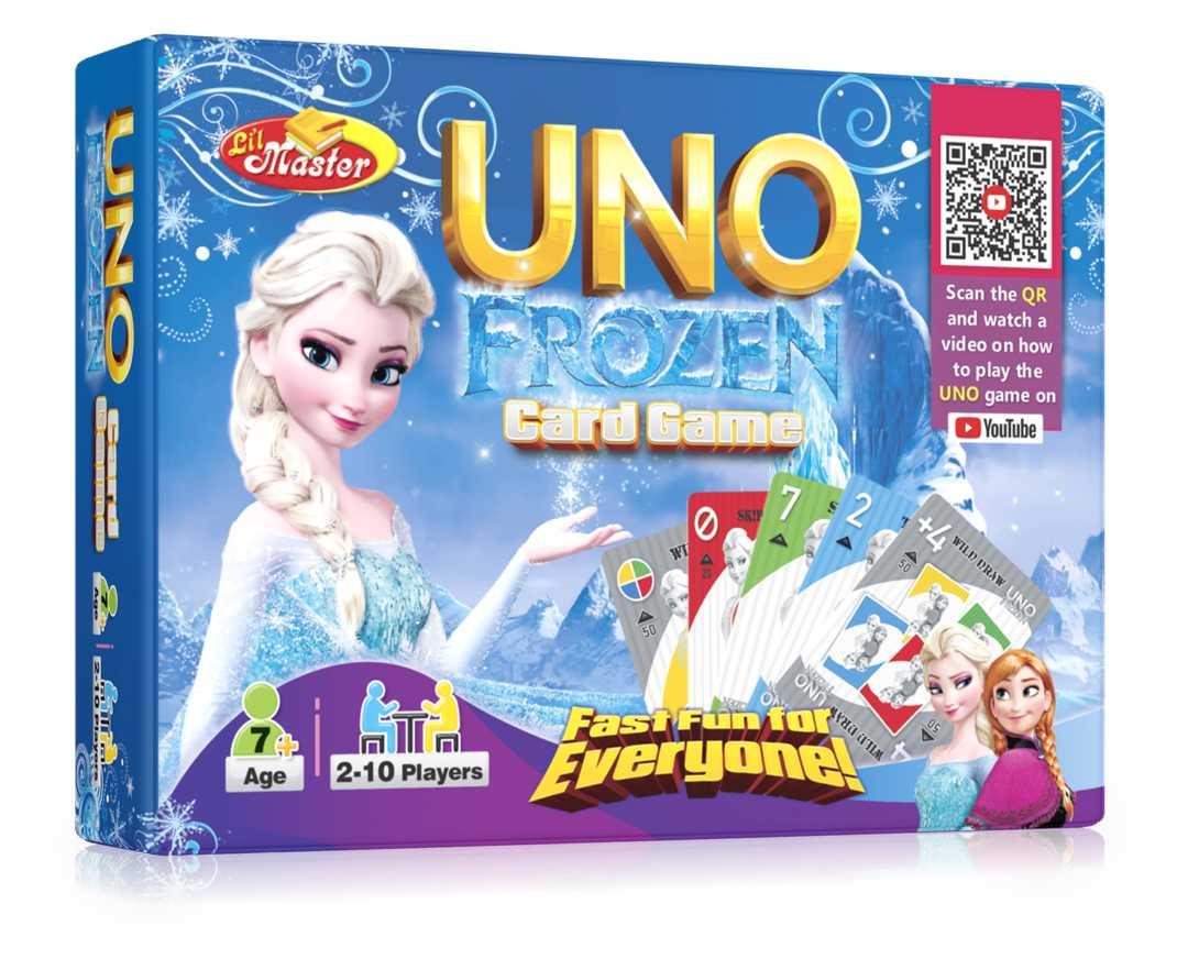 Frozen Uno game Action Card rules  Action cards, Card drawing, Cards