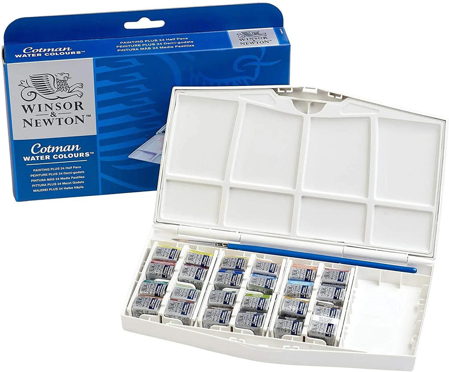 Winsor Newton Cotman Watercolor Set Of 26 Pieces The Stationers