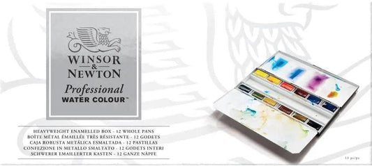 Winsor Newton Professional Watercolor Metal Box The Stationers