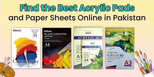 Find the Best Acrylic Pads and Paper Sheets Online in Pakistan
