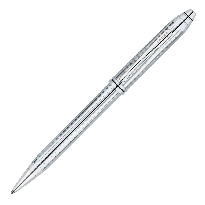 Cross Townsend Lustrous Chrome Ballpoint Pen Item# 532