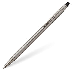 Cross Classic Century Micro Knurl Titanium Gray PVD Ballpoint Pen Item# AT0082-137