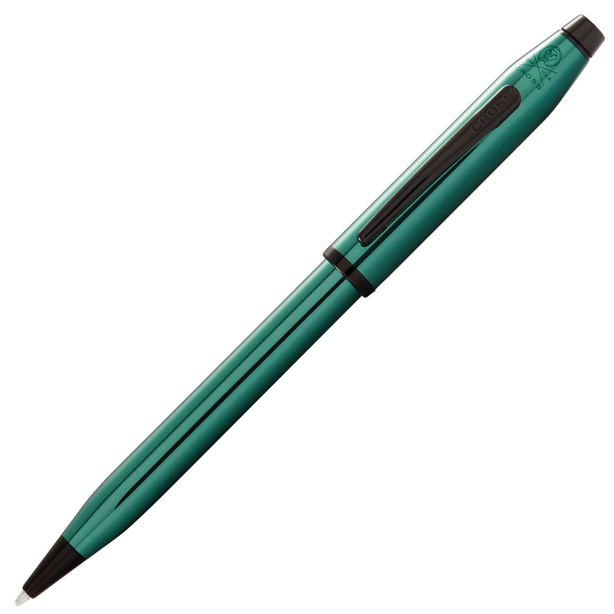 Cross Classic Century II Translucent Green Lacquer with Black PVD Ballpoint Pen Item# AT0082WG-139