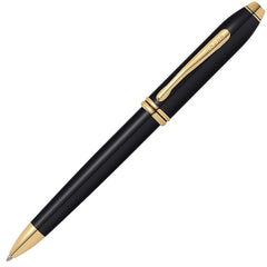 Cross Townsend Black Lacquer with 23 Carat Gold Plated Appointments Item# 572TW