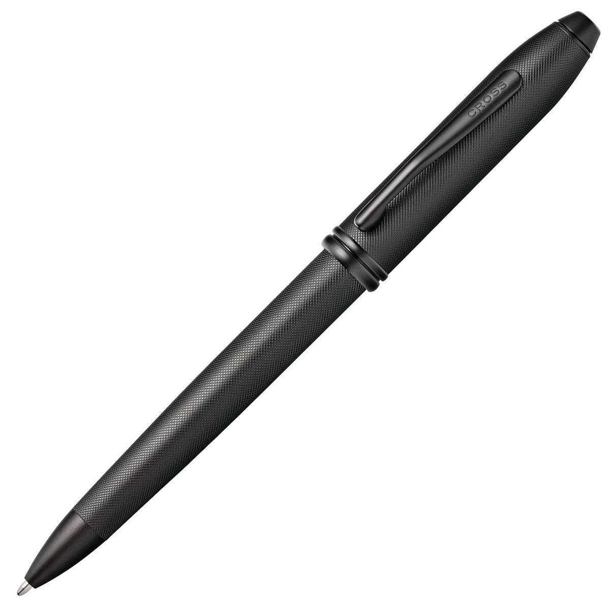 Cross Townsend Black PVD Micro Knurl Ballpoint Pen Item# AT0042-62