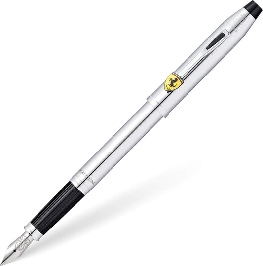 Cross Century II Ferrari Collection Polished Chrome Fountain pen Item# FR0086-121