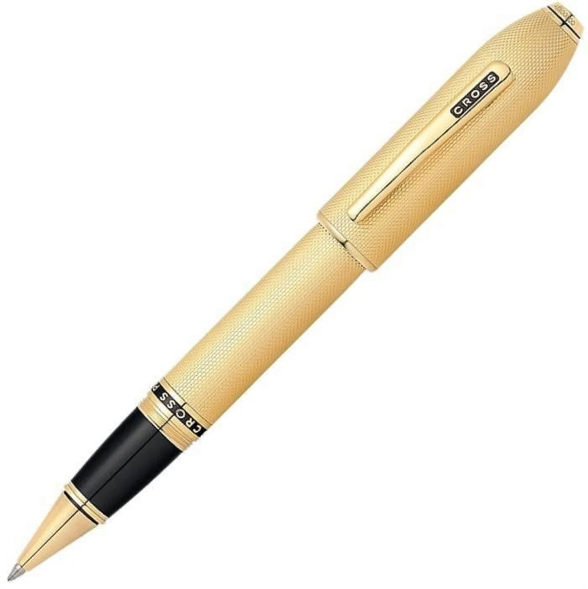 Cross Peerless 125 Core Collection 23KT Gold Plated Rollerball Pen Item# AT0705-4