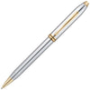 Cross Townsend Medalist® Chrome with Gold Trim Ballpoint Pen Item# 502