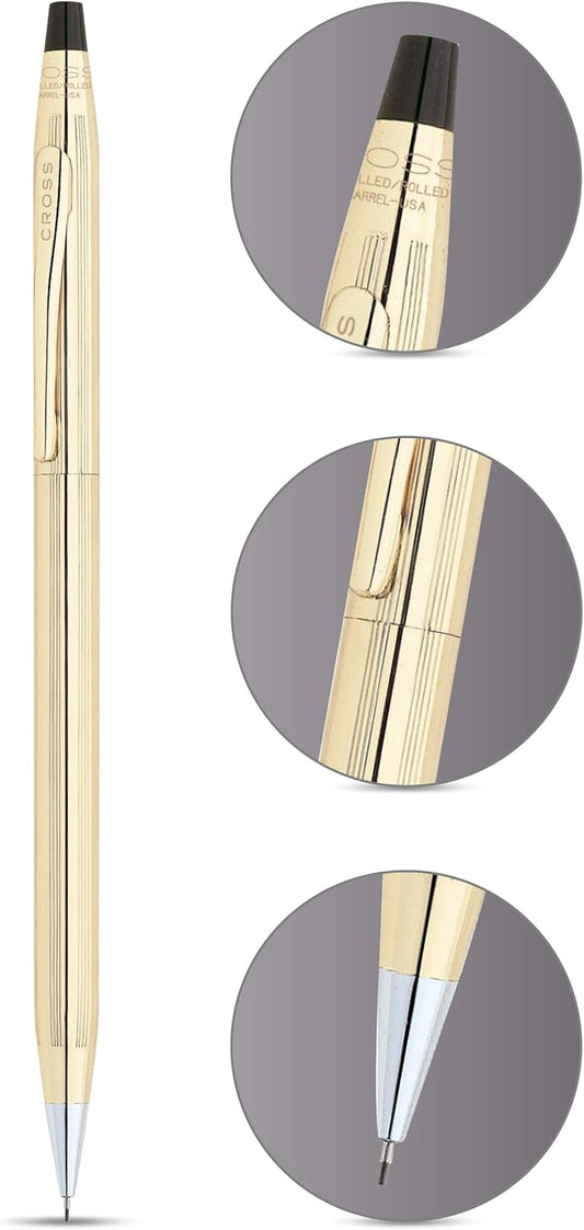Cross Classic Century 10KT Gold Filled/Rolled Gold 0.7mm Pencil Item# 450305
