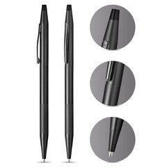 Cross Classic Century Micro Knurl Black PVD Ballpoint Pen Item# AT0082-136