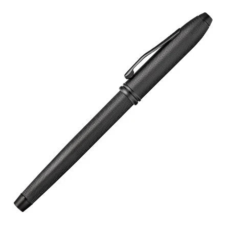Cross Townsend Black Micro Knurl Fountain Pen AT0046-62