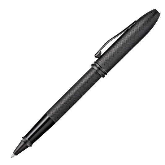 Cross Townsend Black PVD Micro Knurl Rollerball Pen AT0045-62