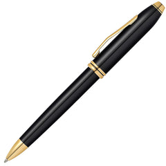 Cross Townsend Black Lacquer with 23 Carat Gold Plated Appointments Item# 572TW