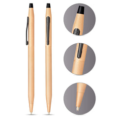 Cross Classic Century Brushed Rose Gold PVD Ballpoint Pen AT0082-123