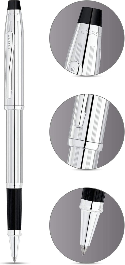 Century II Lustrous Chrome Rollerball Pen Item# 3504