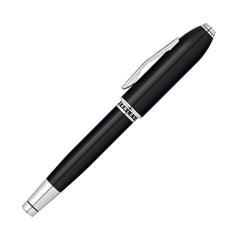 Cross Peerless 125 Core Collection – Black Lacquer/Platinum Fountain Pen – 18KT Rhodium Gold Plated Nib Item# AT0706-1