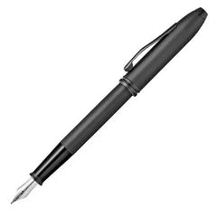 Cross Townsend Black Micro Knurl Fountain Pen AT0046-62