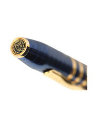 Cross Century II – Blue Lacquer with 23 Karat Gold Appointments Fountain Pen Item# AT0086-155