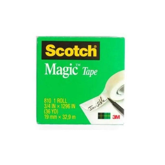 3M Scotch 810 Single Sided Transparent Magic Tape The Stationers