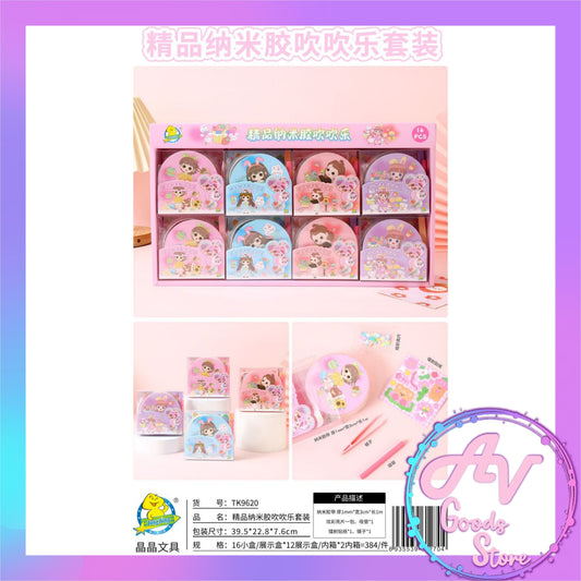 Nano Double Tape Set TK9620 / DIY BUBBLE NANO TAPE BLOW can be blown