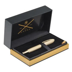Cross Peerless 125 Core Collection 23KT Gold Plated Rollerball Pen Item# AT0705-4