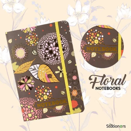 Candytuft - Floral Notebooks The Stationers
