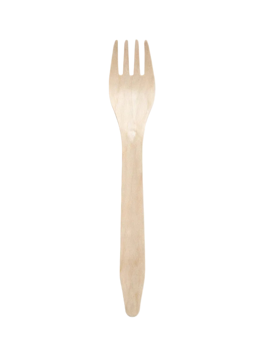 WOODEN FORK - Pack of 100