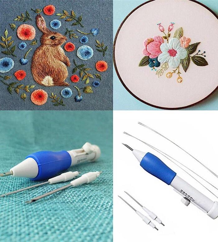 Punch Needle Embroidery Kit