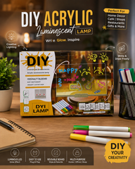 DIY Acrylic Luminescent Writing Lamp