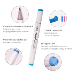 Tianhad Dual Tip Alcohol Based Marker