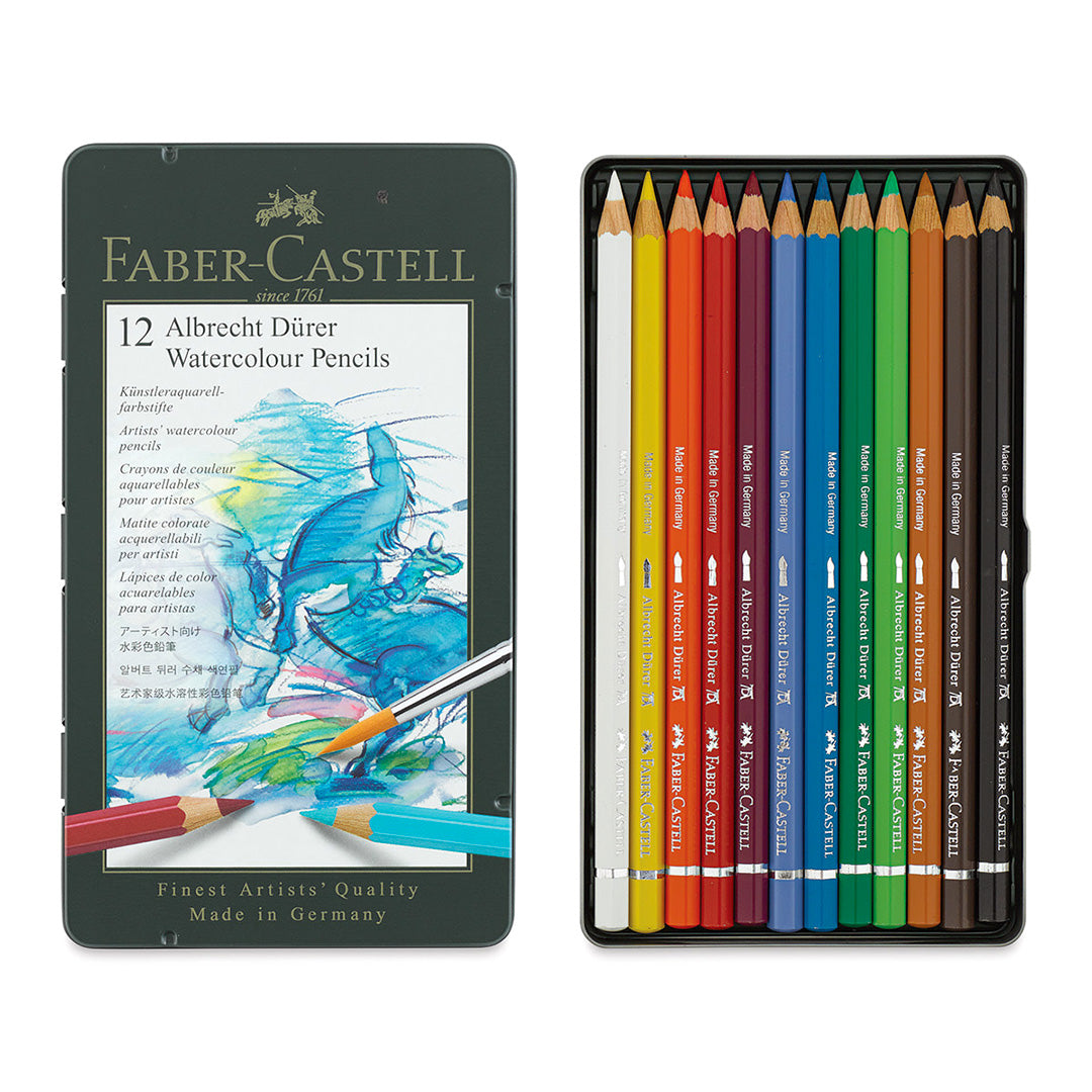 Faber-Castell Albrecht Durer Watercolor Pencil Set Tin Box