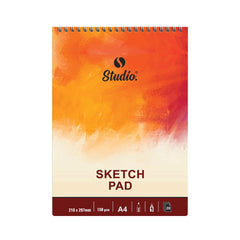 Studio A4 Sketch Pad For Artist (150gsm)