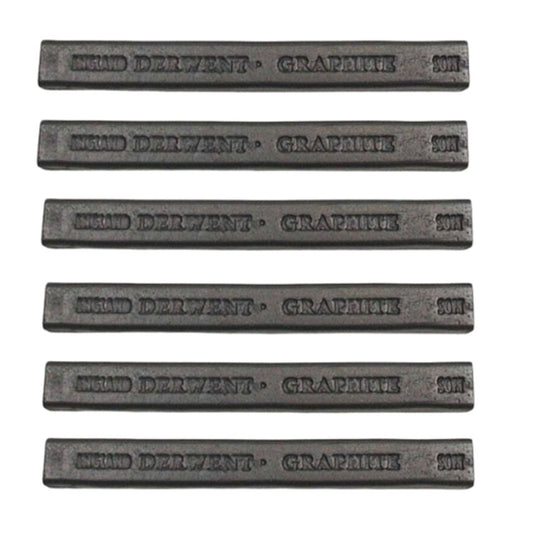 Natural Graphite Blocks Square Shape Pack Of 6