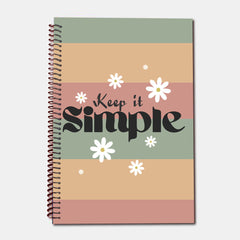 Subject Notebook (Subject 8) 1Pc