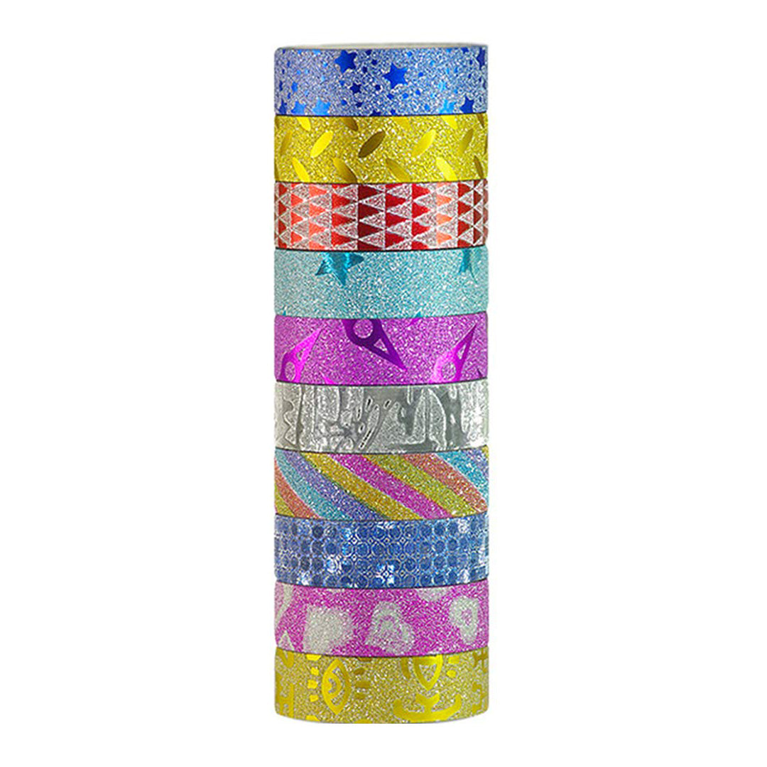 Glitter Washi Tape Pack Of 10