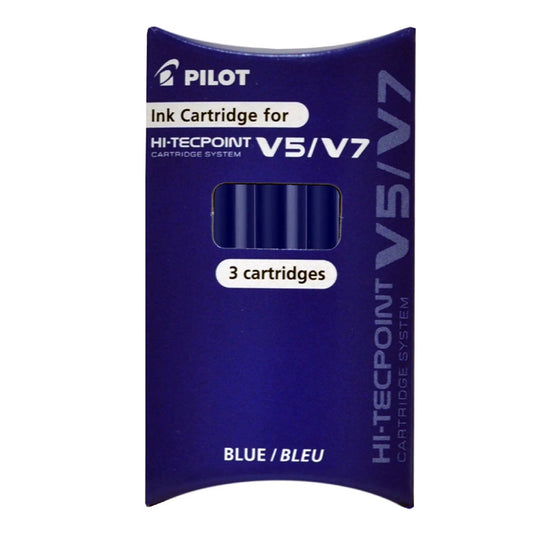 Pilot V5/V7 Ink Cartridges ( Pack of 3 Pcs)