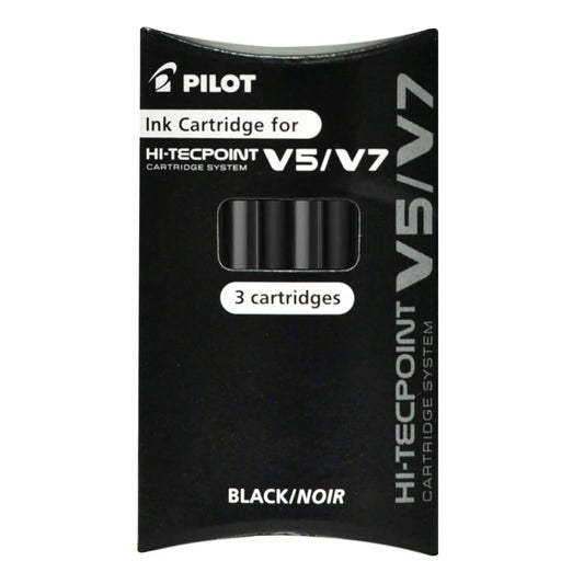 Pilot V5/V7 Ink Cartridges ( Pack of 3 Pcs)